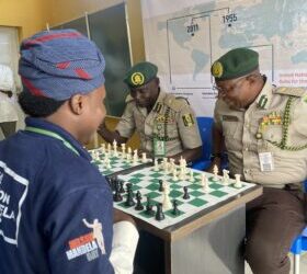 Rehabilitation: UN, NCoS, NGO unveil chess game in Borno custodial centres