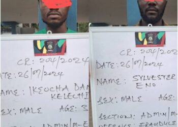 Police detain 2 men over alleged N613m fraud