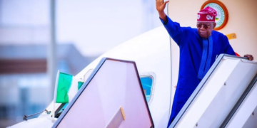 Tinubu Departs for Official Visit to China