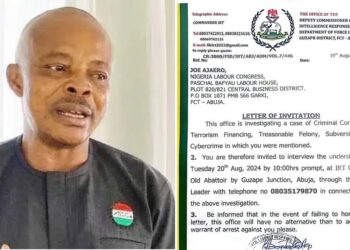 Alleged Terrorism: Police Invites NLC President Ajaero for Questioning