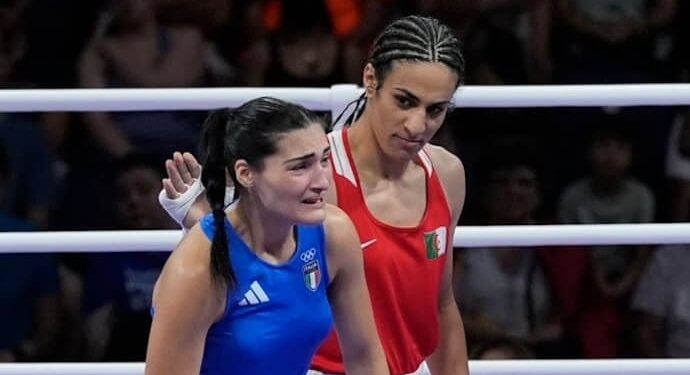 Olympics allowed a biological man, Imane Khelif, to fight as a woman in Paris.