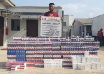 NDLEA arrests businessmen with 156 wraps of cocaine at Lagos, Abuja airport