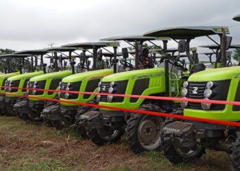 Adeleke distributes 31 tractors, other farm inputs to farmers in Osun