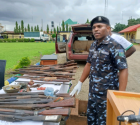Police arrest 2 suspected gunrunners in Edo