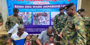 C’River: Navy partners communities on improved healthcare, sanitation