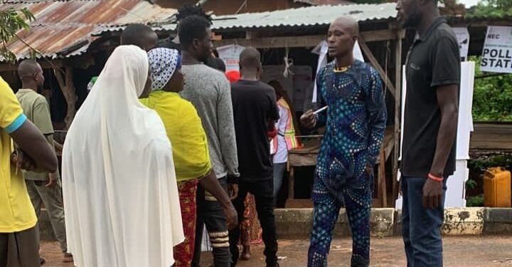 Voters defy rain to vote in Edo governorship election