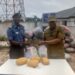 Navy hands over bags of seized cannabis sativa to NDLEA in Badagry