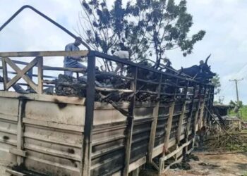 Tragedy as 48 killed, 50 cows burnt alive as petrol tanker explodes in Niger State