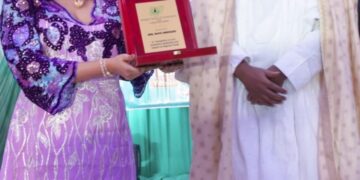 NUJ Plateau State Council Confers Former PDP Governorship Candidate, Hon.  Umbugadu Award Of Excellence