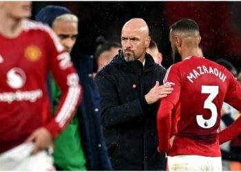 We’ve to learn, get better,’ Man United coach, Ten Hag says after defeat