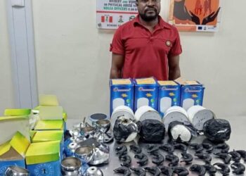 NDLEA arrests Lagos automobile spare parts dealer for trafficking heroine, loud, cannabis