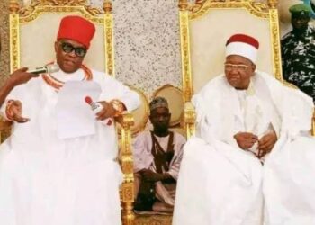 Oba of Benin visits Shehu of Borno, offers support to flood victims