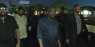 Rivers Crisis: Fubara Storms RSIEC Office Over Police Attempt To Take Over Premises