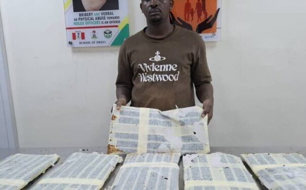 NDLEA arrests Thailand returnee with N3.1bn heroin at Lagos airport