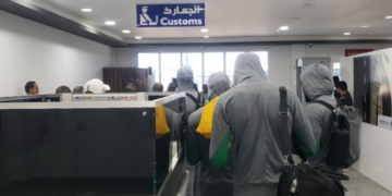 After Libyan Airport Nightmare Super Eagles Arrive In Nigeria