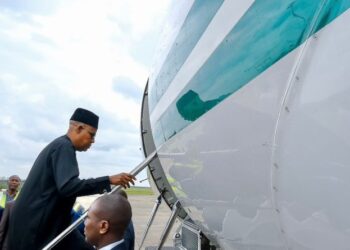 Shettima’s trip to Samoa aborted by damaged plane