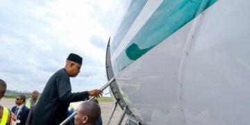 Shettima’s trip to Samoa aborted by damaged plane
