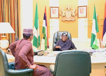 Defence Minister Matawalle Meets Tinubu, Briefs Him on NorthWest Security