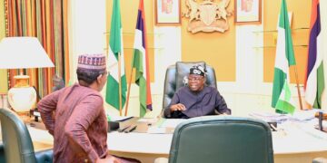 Defence Minister Matawalle Meets Tinubu, Briefs Him on NorthWest Security