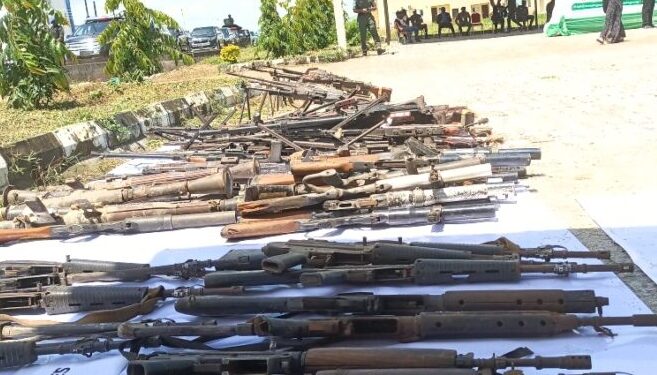 Centre Dismantles 2,400 Illicit Weapons in Abuja