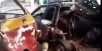 Just-In:  CNG-Powered Vehicle Explodes In Benin, Scores Injured