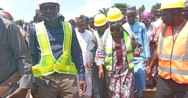 Hon. Larai Joins Road Project Groundbreaking In Jaba LGA