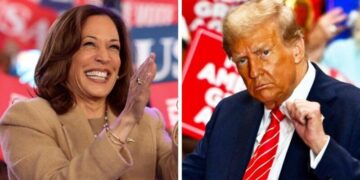 Trump, Harris notch first statewide wins as polls close