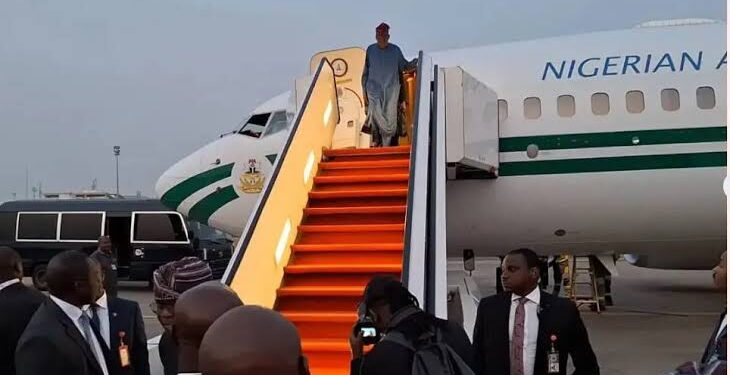 Tinubu arrives Brazil for G20 summit