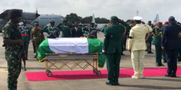 Lt.-Gen. Lagbaja’s remains taken to Abuja for state burial