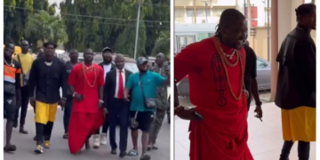 VDM arrives court in grand style for alleged defamation suit