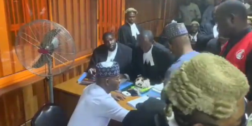 Yahaya Bello Arrives FCT High Court For Trial