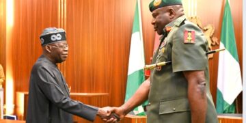Tinubu writes senate, seeks confirmation of Oluyede as COAS