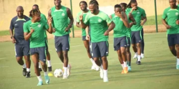 Morocco 2025: Ekong, Lookman, Simon, 19 others train in Abidjan