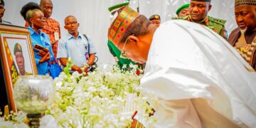 State Minister For Defence Matawalle Pays Condolence Visit to Late Lagbaja’s Family