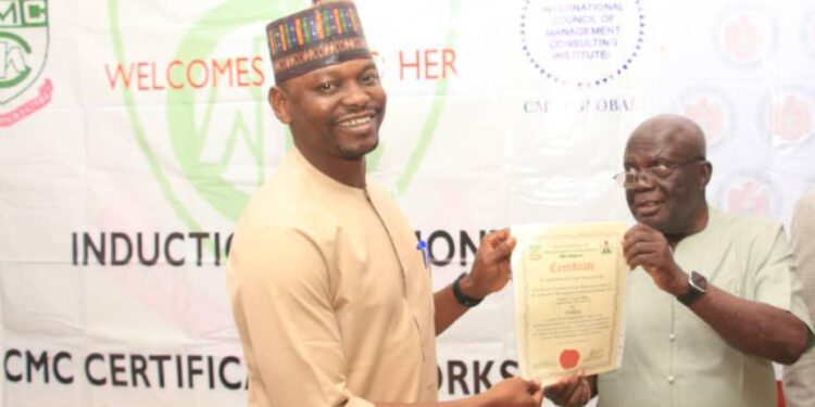 Professor Suberu Inducted As Fellow of Institute Of Management Consultants