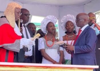 Okpebholo sworn-in as Edo Governor, sets out 5-point agenda for state development