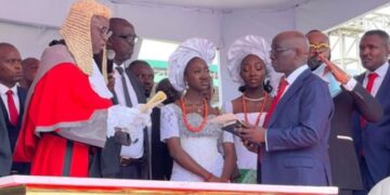 Okpebholo sworn-in as Edo Governor, sets out 5-point agenda for state development