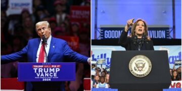 Trump, Harris race to get votes on eve of U.S. election