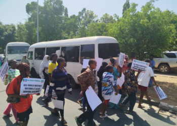 Matawalle Under Scrutiny: APC Protesters Call For DSS Investigation Into Banditry Allegations