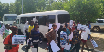 Matawalle Under Scrutiny: APC Protesters Call For DSS Investigation Into Banditry Allegations