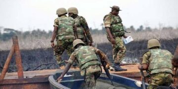 Navy destroys 23 illegal refinery sites, recovers stolen crude oil