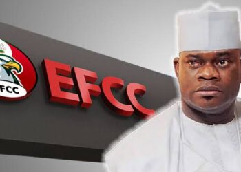 Court rejects EFCC’s request to arraign Yahaya Bello without his counsel
