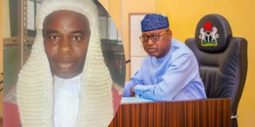 Oyebanji swears in Ogunmoye as acting Ekiti CJ