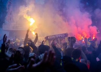 Dozens arrested over clashes between Israeli soccer fans, pro-Palestinian demonstrators