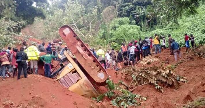 Death toll rises to 11 after landslide in western Cameroon
