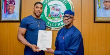 Ogun to construct indoor boxing ring to honour Anthony Joshua