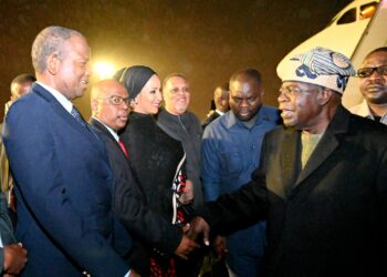 State Defence Minister, Dr Bello Matawalle, Receives Tinubu to South Africa