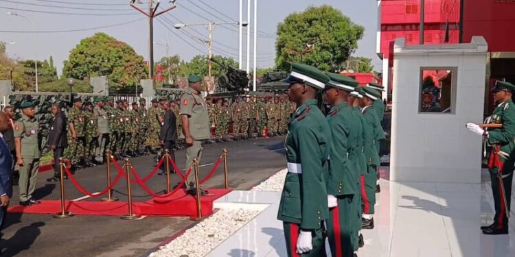 Oluyede officially assumes command as 24th COAS