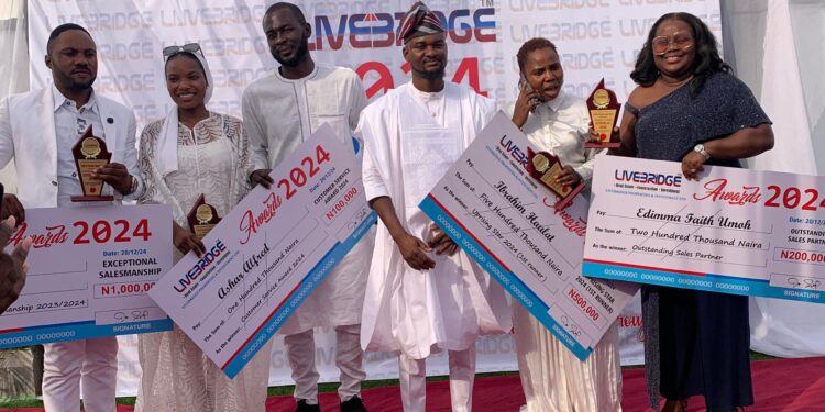 2024 End Of The Year Celebration: Livebridge Properties Honours Staff With Cash Prize Award