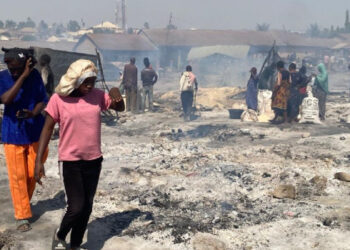 Fire guts Masaka Market in Nasarawa, destroys goods worth millions of naira
